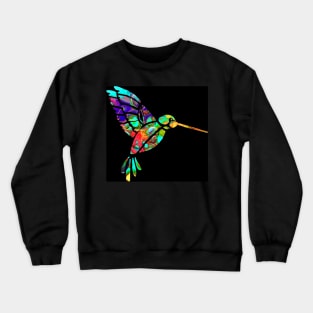 "Artsy Hummingbird" Crewneck Sweatshirt